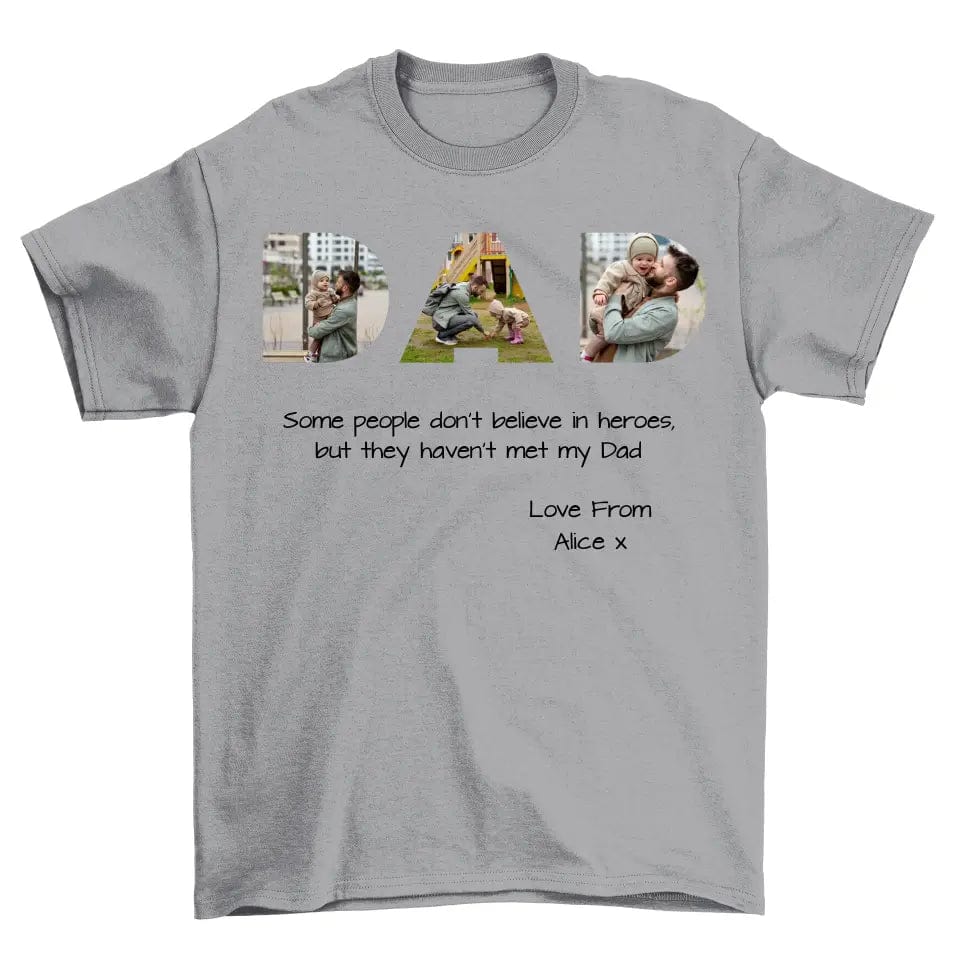 Dad Photo Upload T-Shirt